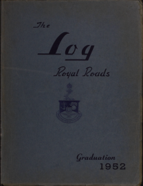 Cover of Log Yearbook 1952