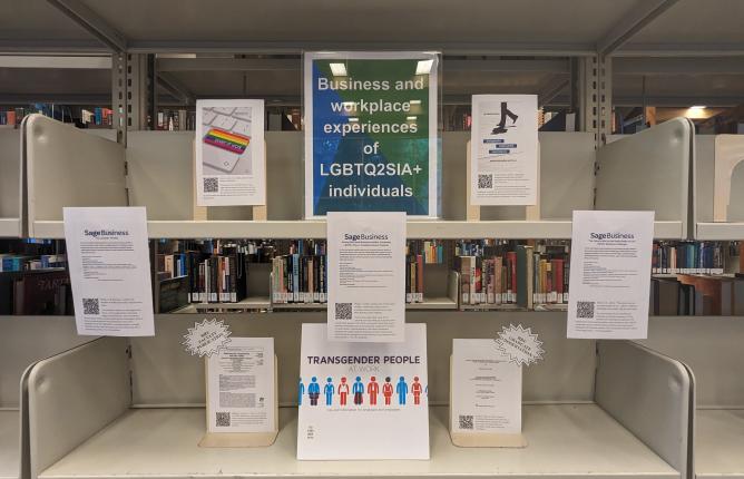 Photo of Pride display: Business and workplace experiences