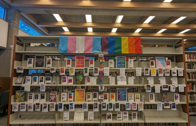 Photo of Pride display 2023