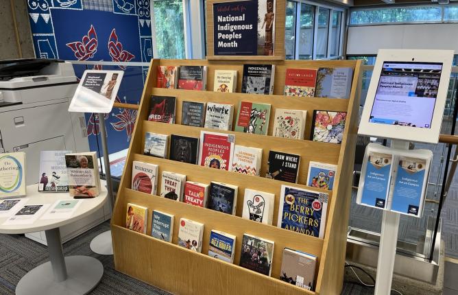 2026 National Indigneous Peoples Month display