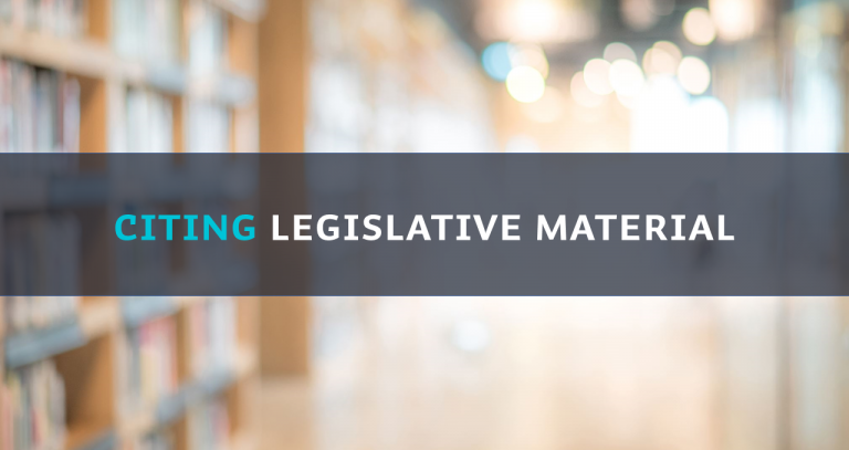 Legal citation guide