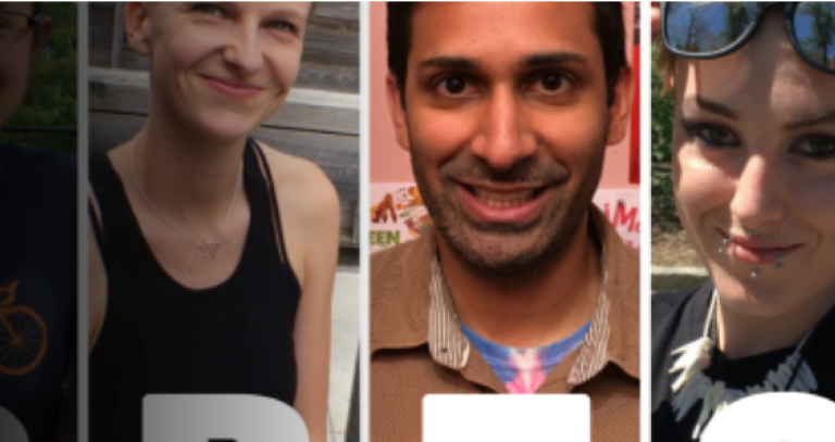 The LGBTQ+ experience in Canada People smiling