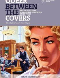 Cover art for Queer between the covers