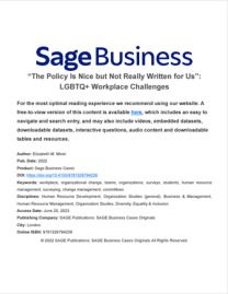 Cover art for The policy is nice